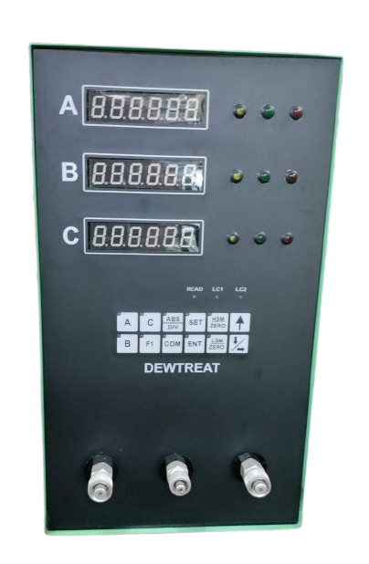 Three Channel Three Display Air Electronic Gauge and Electronic Units in Chennai